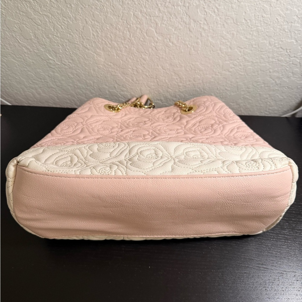 Betsey Johnson Blush Floral Shoulder Bag - Picture 3 of 9